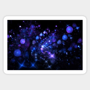 Blue cosmos Sticker